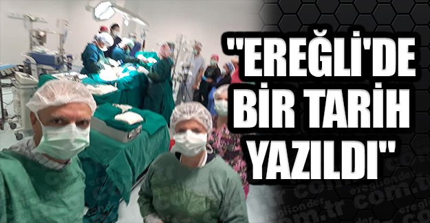 "KDZ.EREĞLİ'DE BİR TARİH YAZILDI"
