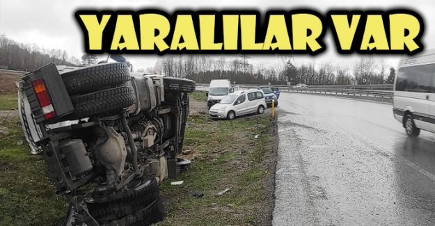 Zonguldak-Ereğli yolunda kaza