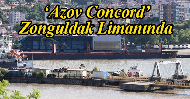 Mariupol'den yola çıkan ilk Türk kuru yük gemisi Zonguldak Limanı'nda