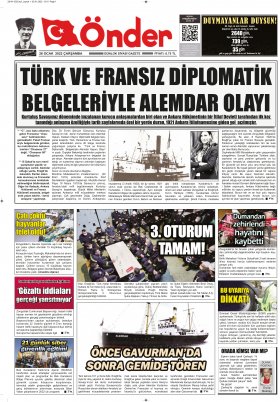 Ereğli Önder Gazetesi - 26.01.2022 Manşeti